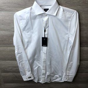 Joop! Size 40 Easy Iron Slim Fit Pano Dress Shirt